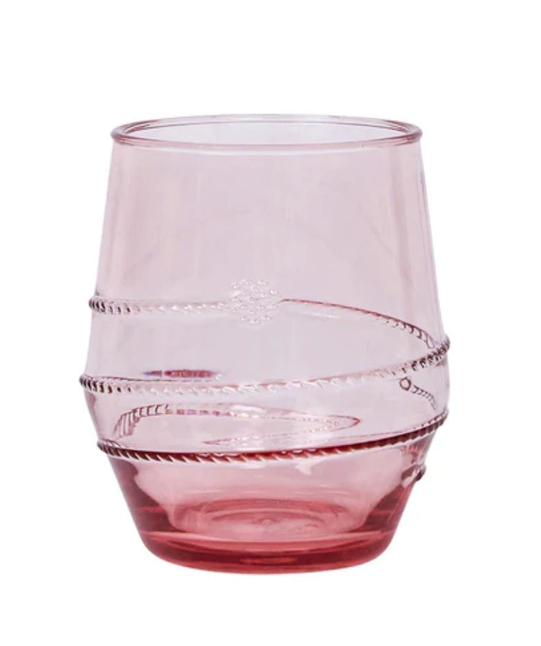 Juliska- Amalia Acrylic Small Tumbler - Coral