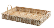 Load image into Gallery viewer, Juliska- Provence Rattan 22.5&quot; Rectangular Tray- Whitewash
