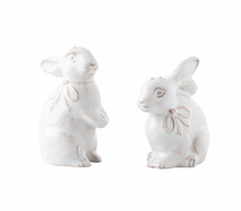 Load image into Gallery viewer, Juliska- Clever Creatures Bunny Salt &amp; Pepper Set/2pc
