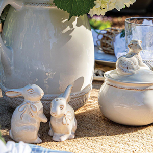 Juliska- Clever Creatures Bunny Salt & Pepper Set/2pc