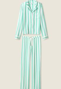 Pj Salvage- Farmer's Market Striped Pj Set
