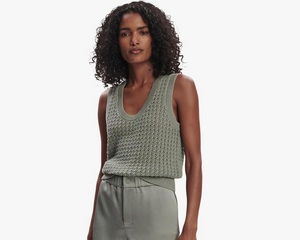 Varley- Ferns Open Knit Tank