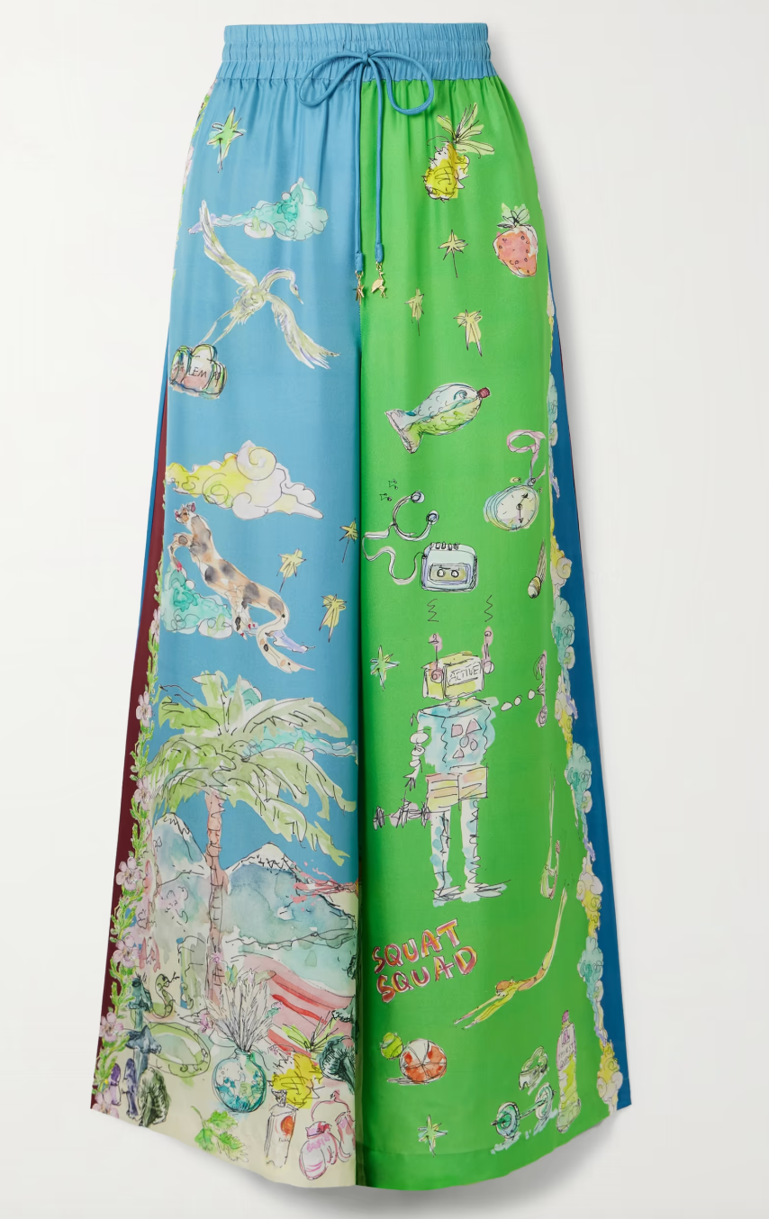 Alemais- Daria Silk Pant