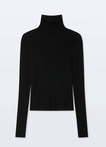 White & Warren- Superfine Cashmere Blend Turtleneck