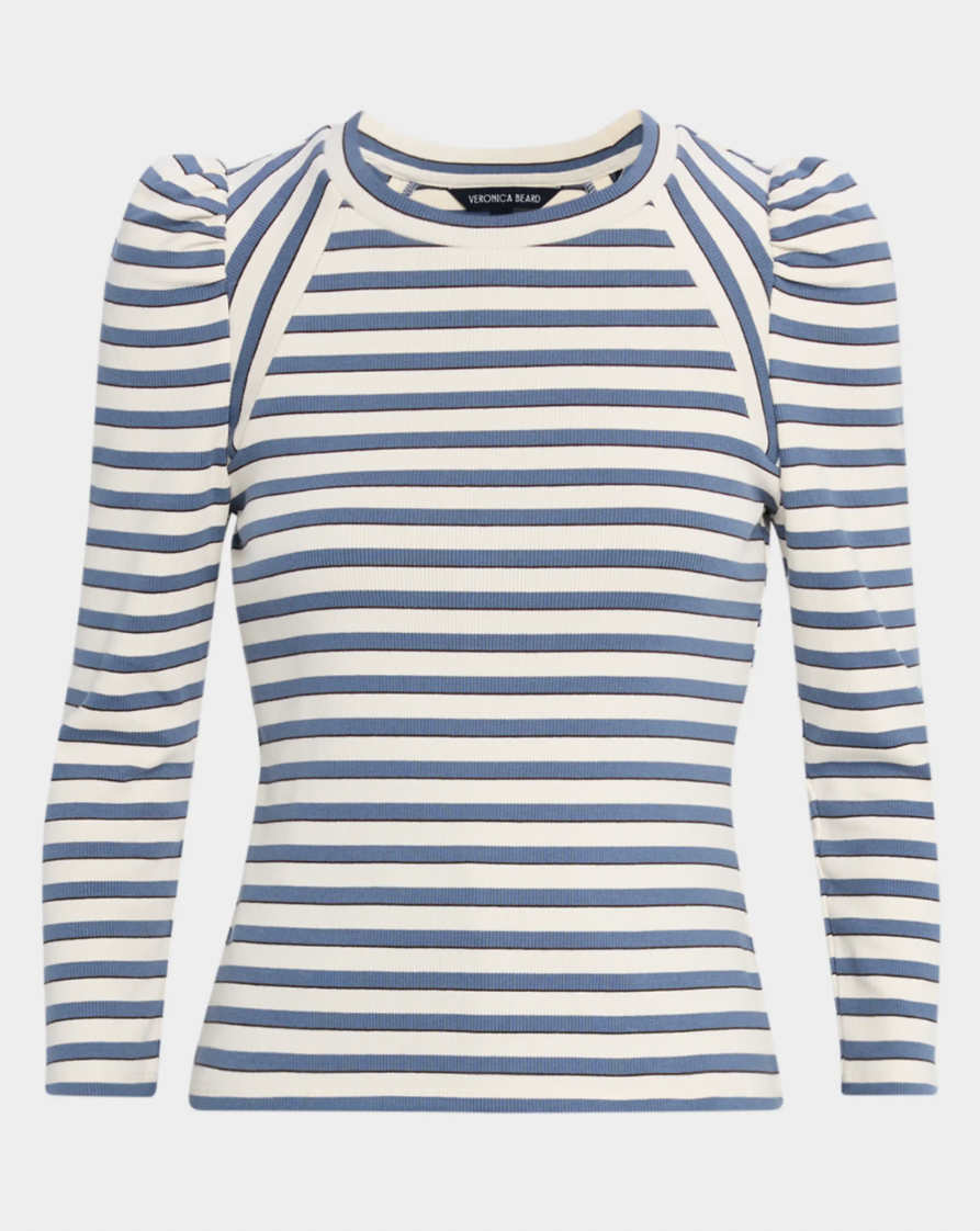 Veronica Beard- Delano Stripped top