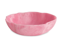 Load image into Gallery viewer, Beatriz Ball Resin Sorbet Large Round Wavy Bowl-Raspberry
