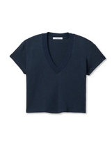 Load image into Gallery viewer, Perfectwhitetee Waffle Vneck Tee
