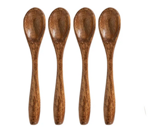 Juliska Wood Petite Spoons Set/4