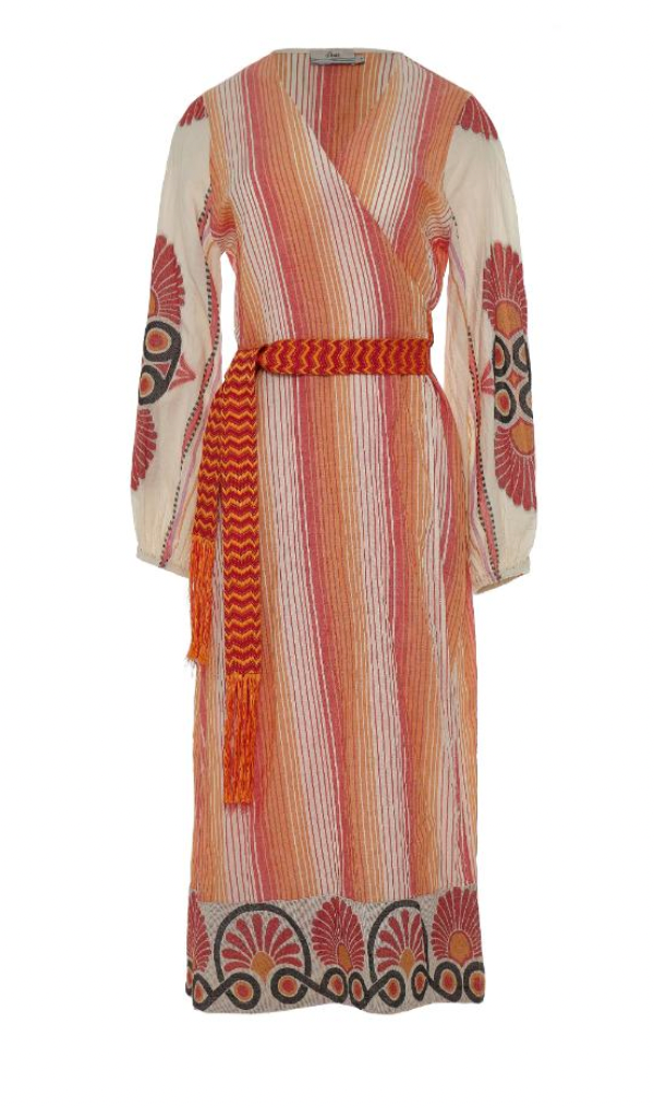 Devotion Twins- Long Wrap Dress