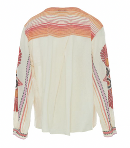 Devotion Twins- Dilos Jacquard Blouse