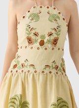 Load image into Gallery viewer, Farm Rio- Delicate Forest Midi Dress
