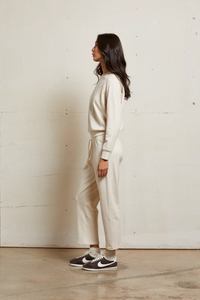 Perfectwhitetee- Jamaica Straight Leg Sweatpant