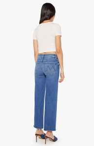 Mother- Mid Rise Rambler Zip Ankle