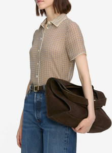 Frame- The Houndstooth Gillian Top
