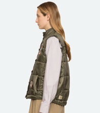 Load image into Gallery viewer, Sea New York- Quilted Patched Puffer Vest
