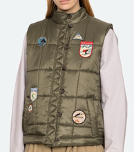 Load image into Gallery viewer, Sea New York- Quilted Patched Puffer Vest
