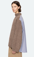 Load image into Gallery viewer, Sea New York- Combo Knit Turtleneck Sweater
