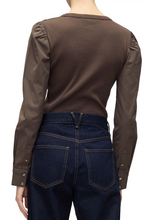 Load image into Gallery viewer, Veronica Beard- Fersia Mixed Media tee
