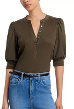 Load image into Gallery viewer, Veronica Beard- Coralee Top In Cypress
