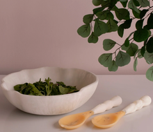 Load image into Gallery viewer, Beatriz Ball Resin Sorbet Salad Servers-Coconut

