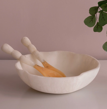 Load image into Gallery viewer, Beatriz Ball Resin Sorbet Salad Servers-Coconut
