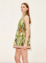 Load image into Gallery viewer, Alemais Toucan Tango Halter Mini Dress
