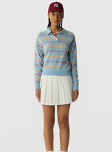 Load image into Gallery viewer, Guest In Residence Collegiate Stripe Polo
