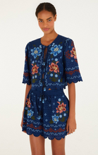 Load image into Gallery viewer, Fram Rio Stitched Garden Dark Blue Shorts
