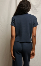 Load image into Gallery viewer, Perfectwhitetee Waffle Vneck Tee
