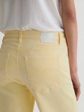 Load image into Gallery viewer, AG Sunlight Yellow Wide Leg Crop Jeans
