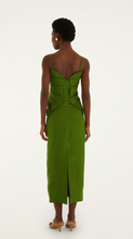 Load image into Gallery viewer, Farm Rio- Green Monstera Leaf Sleeveless Maxi Dress
