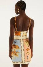 Load image into Gallery viewer, Farm Rio- Souvenir Mixed Scarf Multicolor Sleeveless Dress
