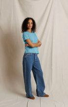 Load image into Gallery viewer, Perfectwhitetee- Harley Boxy Crew Tee in Milky Blue
