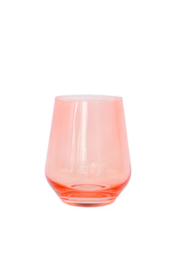 Estelle Colored Glass Stemless Set/2