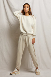 Perfect White Tee - Johnny Sweatpant