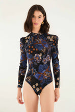 Load image into Gallery viewer, Farm Rio - Snakes Bouquet Bodysuit
