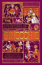 Load image into Gallery viewer, The Adventures of Pinocchio: Ilustrated with Interactive Elements
