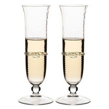 Load image into Gallery viewer, Juliska Graham Champagne Flute Set/2
