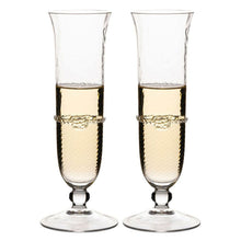 Load image into Gallery viewer, Juliska Graham Champagne Flute Set/2
