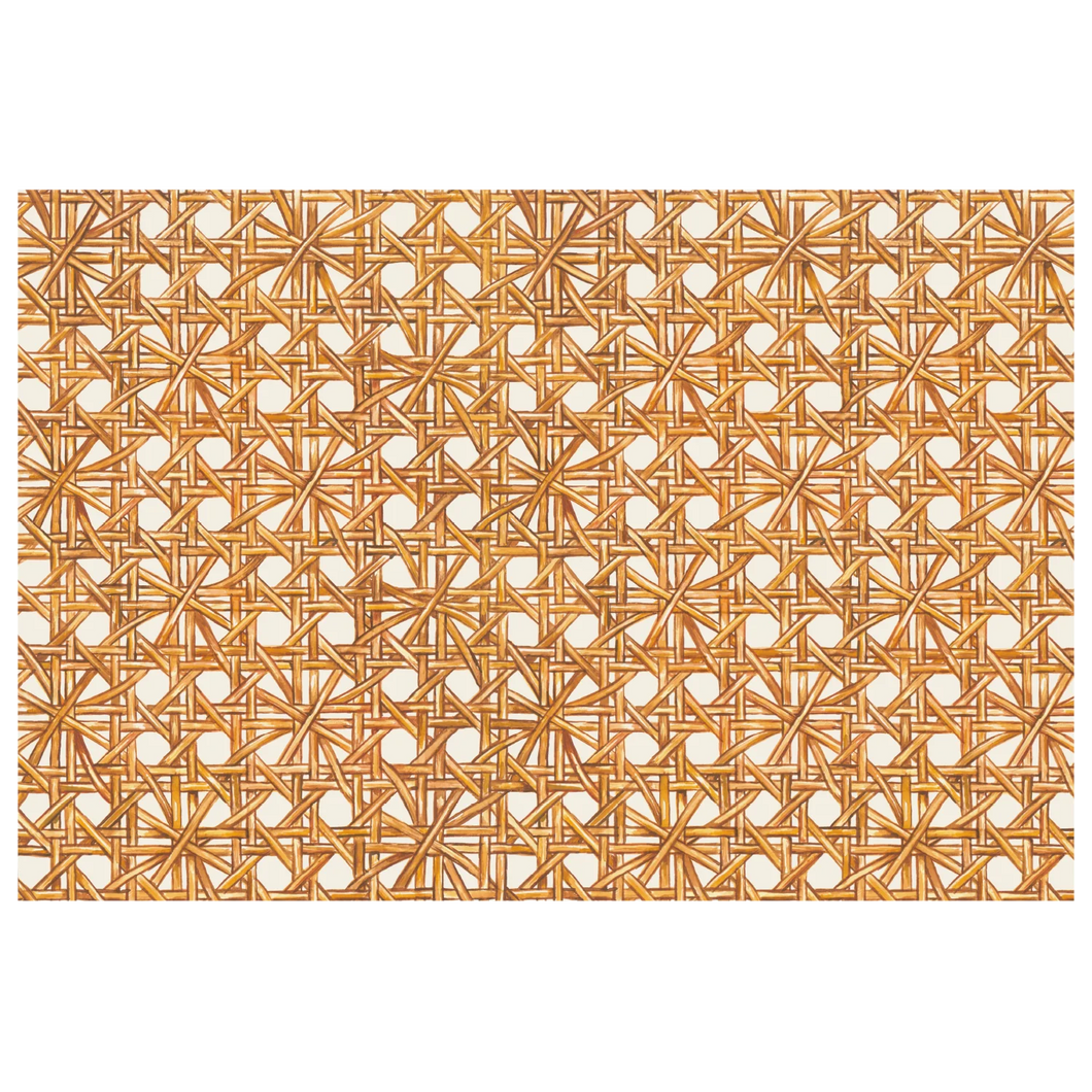 Hester & Cook: Rattan Weave Placemat