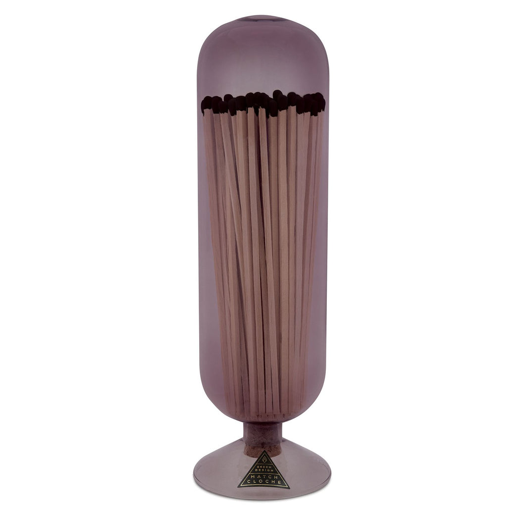 Skeem: Fireplace Match Cloche - Mulberry