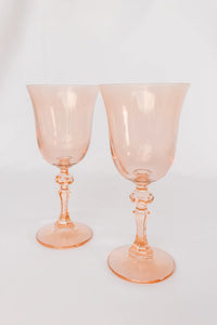 Estelle Colored Glass Goblet