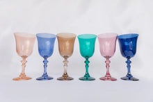 Load image into Gallery viewer, Estelle Colored Glass Goblet
