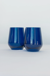 Estelle Colored Glass Stemless Set/2