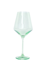 Estelle Colored Glass Stemware Set/2