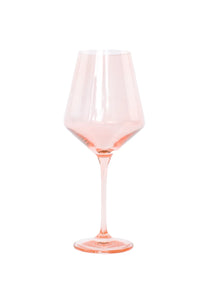 Estelle Colored Glass Stemware Set/2